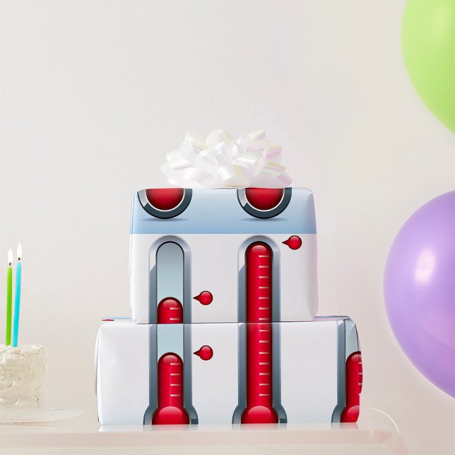 Two Thermometers Wrapping Paper (Creator Uploaded)