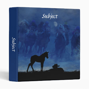 Two Thoroughbred Racehorse Foals Binder
