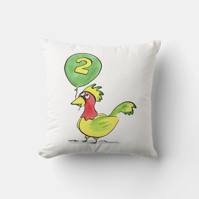 Two Throw Pillow (Front)