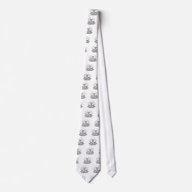 Two Thumbs and Loves Being a Podiatrist Tie (Front)