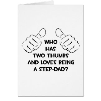 Two Thumbs .. Step-Dad Cards