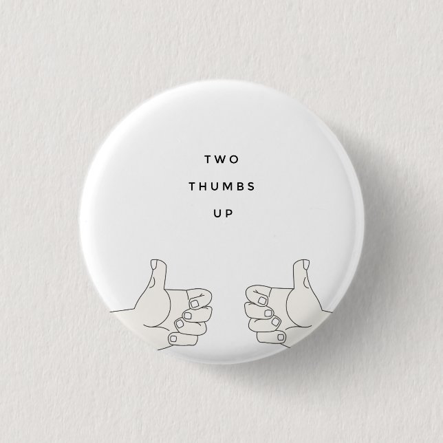 Two Thumbs Up Button (Front)