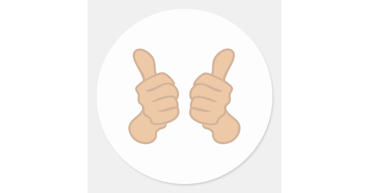 Double Thumbs Up Emoji