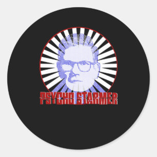 Two Tier Psycho Starmer - Classic Round Sticker