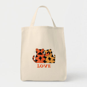 Two Tigers - Love Tote Bag