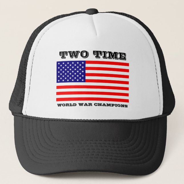 Two Time World War Champions Hat (Front)