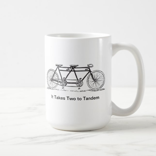 Two to Tandem Coffee Mug (Right)
