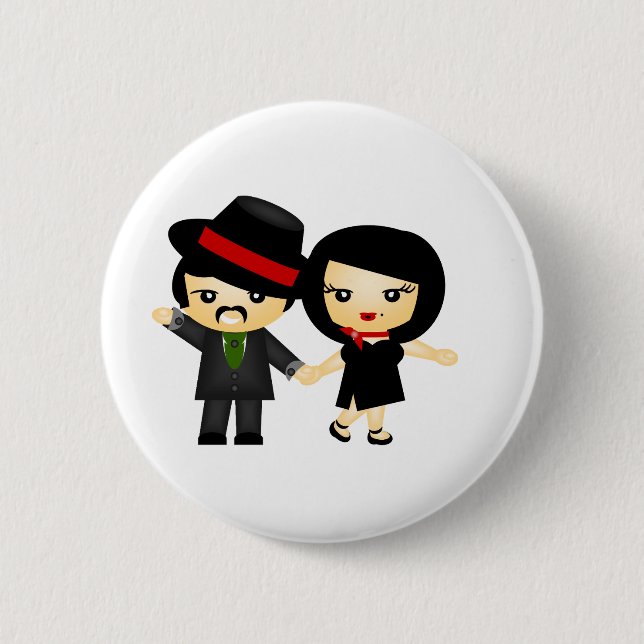 Two to Tango Pinback Button (Front)