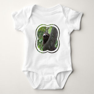 Two Toed Sloth Baby T-Shirt Baby Bodysuit