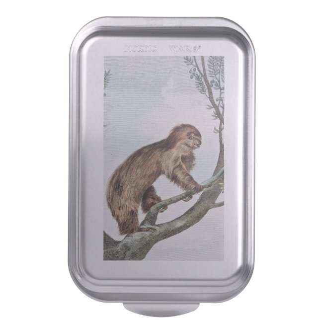 Two Toed Sloth Cake Pan (Front Vertical)