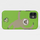 Two Toed Sloth Phone Case (Back (Horizontal))