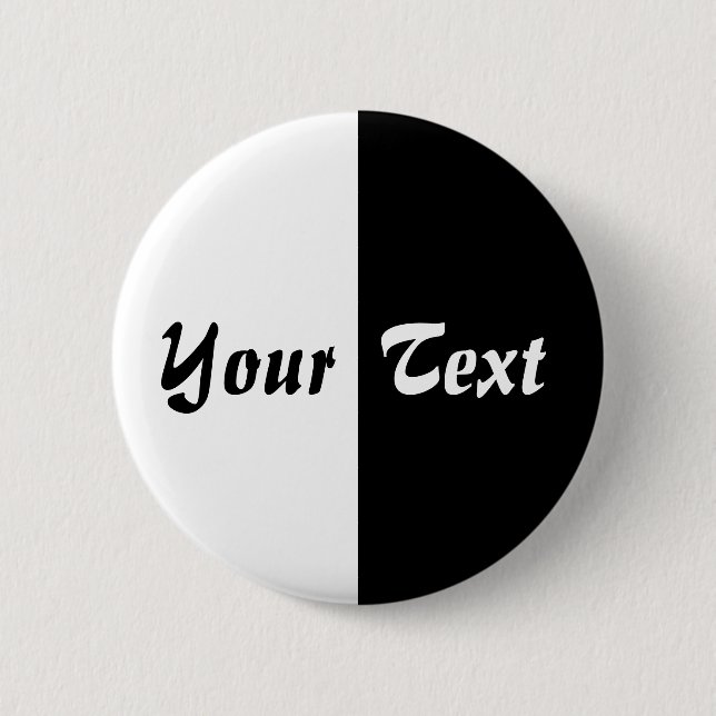 Two Tone - 02 - Customized Pinback Button (Front)