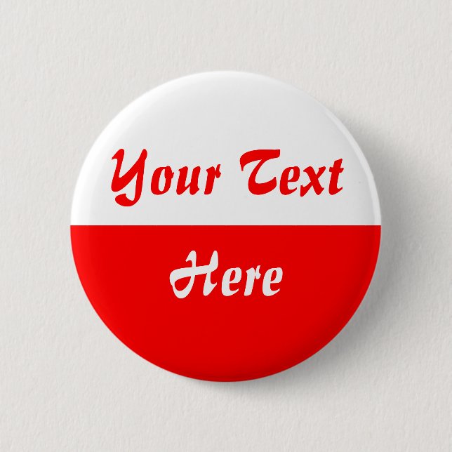 Two Tone - 06 Pinback Button (Front)