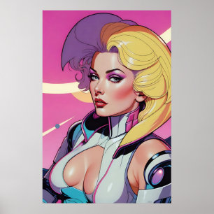 Two-Tone Alarm at the Space Agency Ken Gage Poster