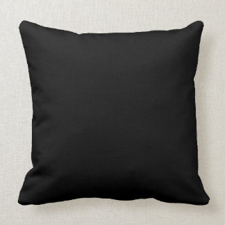 Two tone black and red decorative modern throw pillow