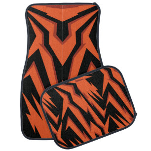 Two-tone car mat