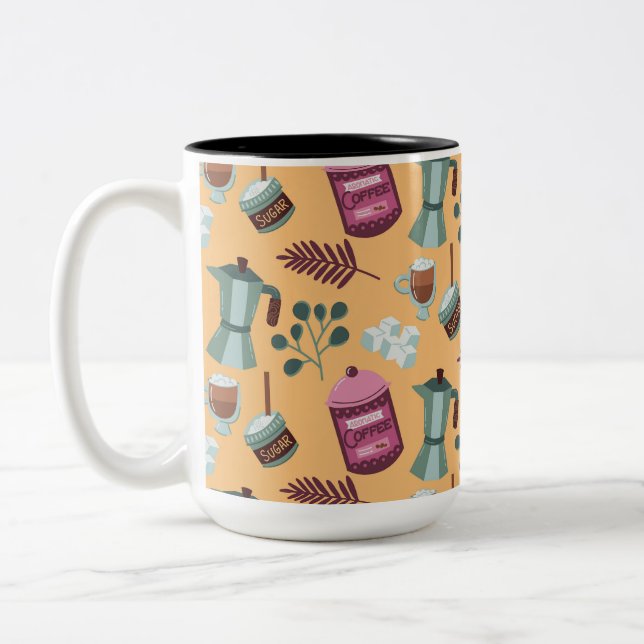 Two-Tone Coffee Mug design  (Left)