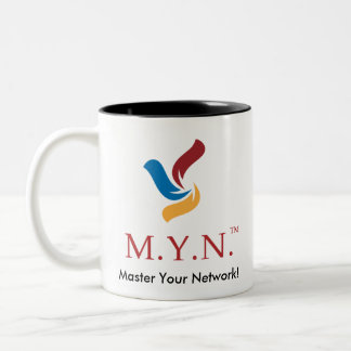 Two Tone Coffee Mug - MYN Logo