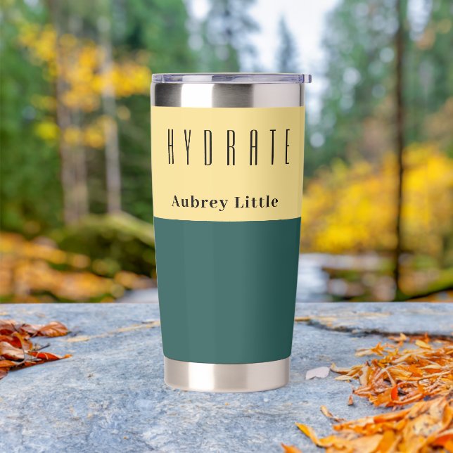 Two tone custom personalized  insulated tumbler (Outdoor)