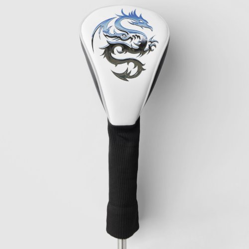 two tone dragon golf head cover