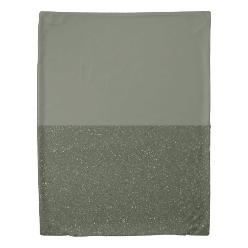 Two-Tone Duvet: Glitter Bottom Half – Customizable