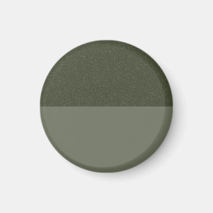 Two-Tone Earthy Green Magnet – Customizable