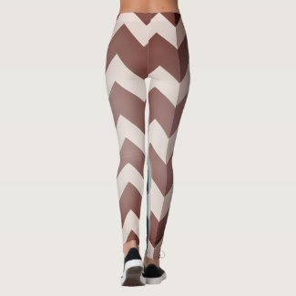 Two tone geometric abstract oversized chevron