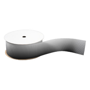 Two-tone gradient ombre black shades of grey grosgrain ribbon