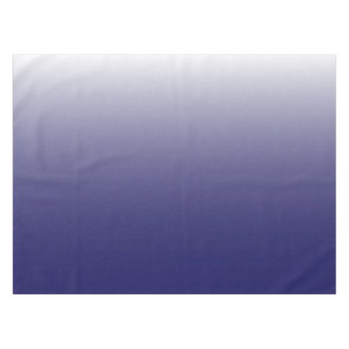 Two_tone gradient ombre navy blue tablecloth