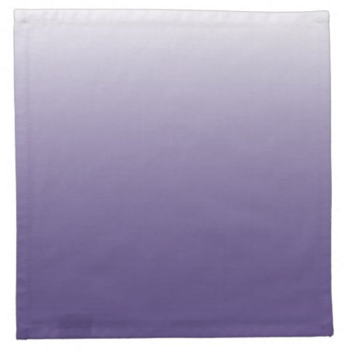 Two_tone gradient ombre Ultra Violet Cloth Napkin