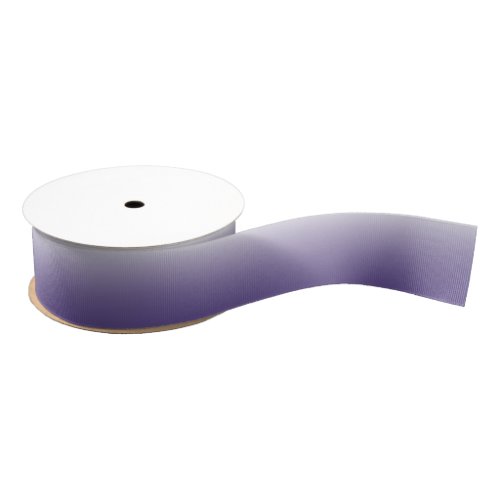 Two_tone gradient ombre Ultra Violet Grosgrain Ribbon