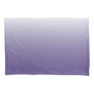 Two-tone gradient ombre Ultra Violet Pillow Case