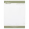 Two tone green block border professional business