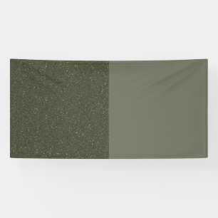 Two-Tone Green Custom Banner