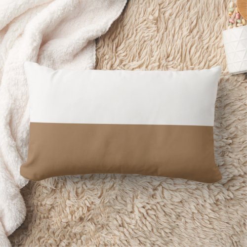 Two Tone Lumbar Pillow