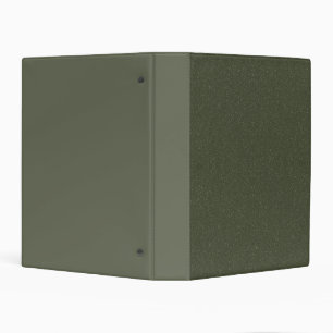 Two-Tone Moss Avery Mini Binder – Customizable