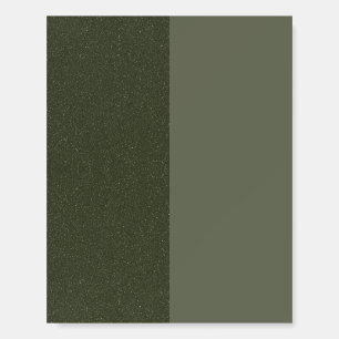 Two Tone Moss Green Foam Board – Customizable