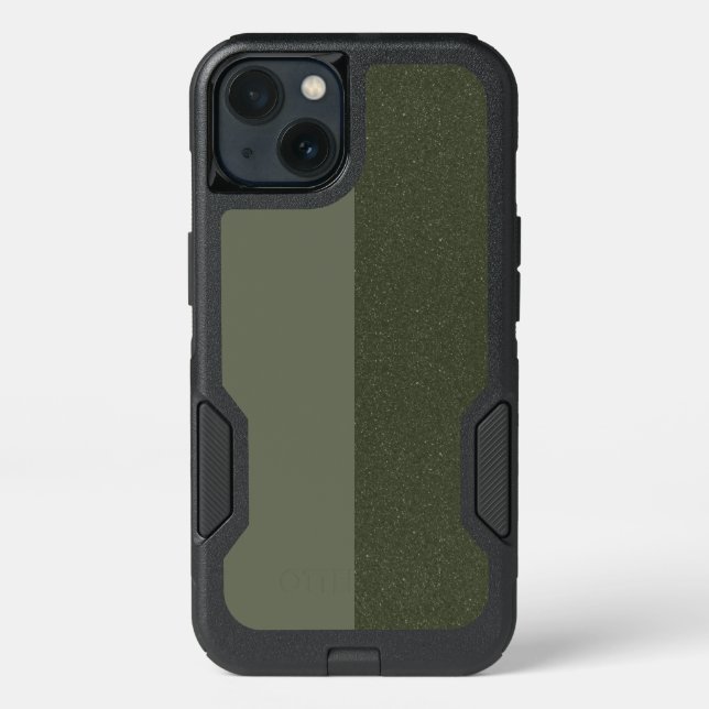 Two-Tone Moss Green OtterBox iPhone 13 – Customize (Back)