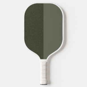 Two-Tone Moss Green Pickleball Paddle – Customize