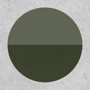 Two-Tone Moss Green Reversible Patch – Customize