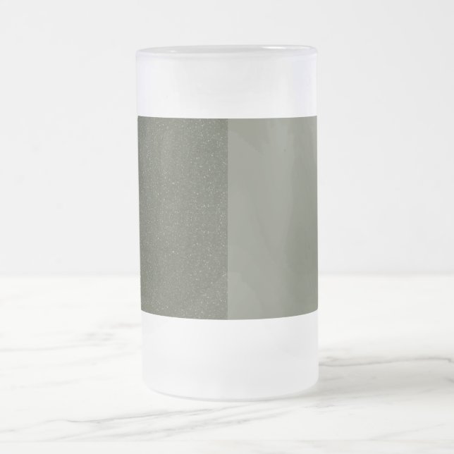 Two-Tone Moss Green Textured Beer Mug – Customize (Center)