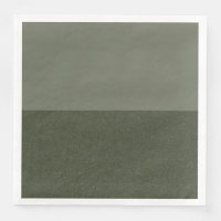 Two-Tone Moss Green Textured Napkin – Customizable