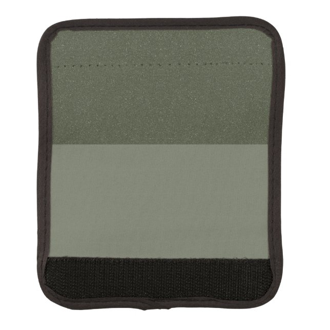 Two-Tone Moss Green Travel Handle Wrap – Customize (Front)