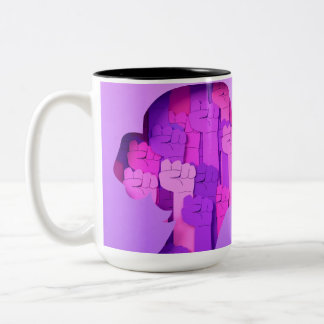 Two-Tone Mug, 15 oz Coffee Mug