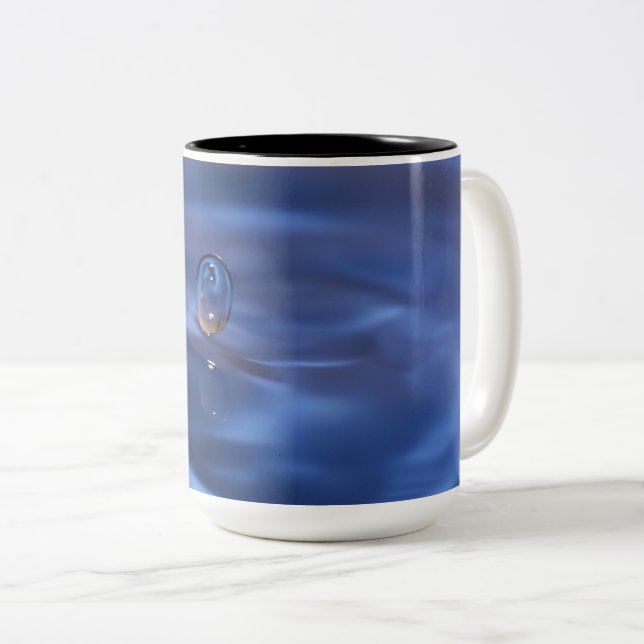 Two-Tone Mug, 15 oz Coffee Mug (Front Right)