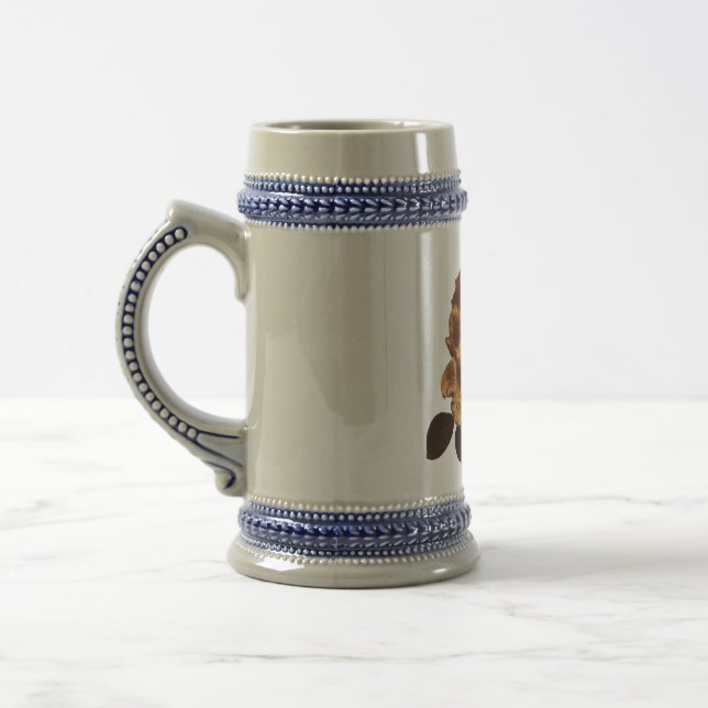 Two-Tone Mug, 15 oz drink beer, celebrate Beer Stein (Left)