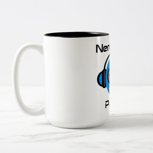 Two-Tone Mug, 15 oz Two-Tone Coffee Mug (Left)