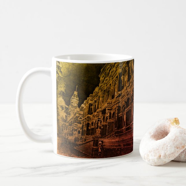 Two tone mug 444ml (With Donut)