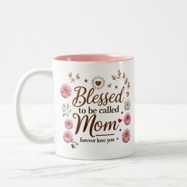Two-Tone Mug for Mother’s Day | Forever Love You (Left)