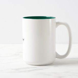 Two Tone Mug Hunter Green